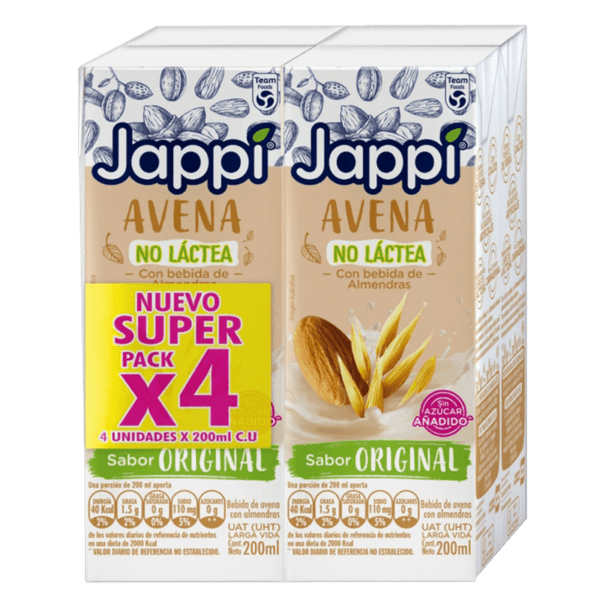 Compra 4 pack Jappi® Avena y disfruta de su sabor en Cuida Tu Vida®